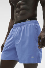 5" Traction Running Short - Provence Blue