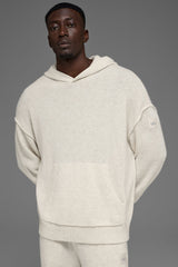 Wool聽Cashmere New Class Hoodie - Bone Heather