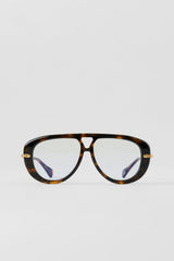 ALO Aviator Sunglasses - Tortoise/Blue