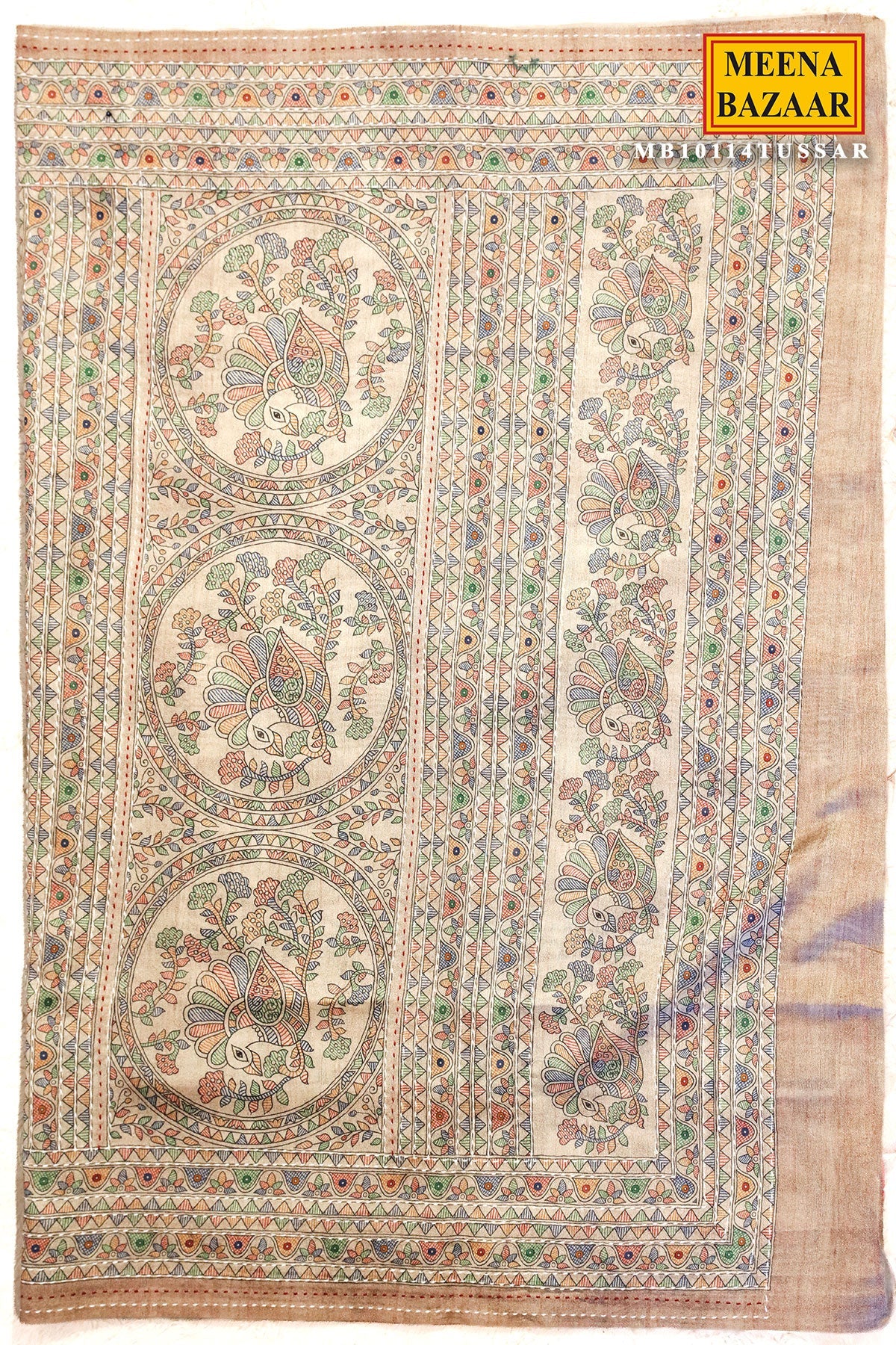 Tussar Printed Saree