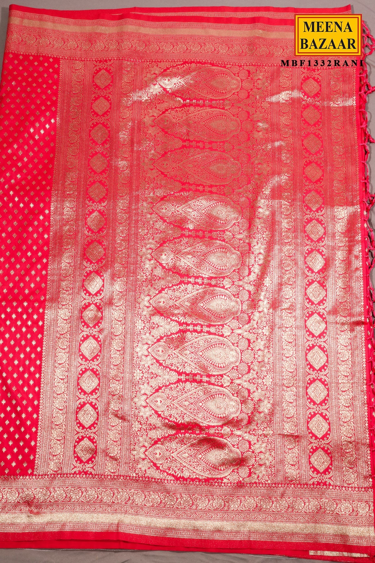 Rani Woven Silk Saree