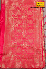 Rani Silk Saree with Signature Woven Elegance