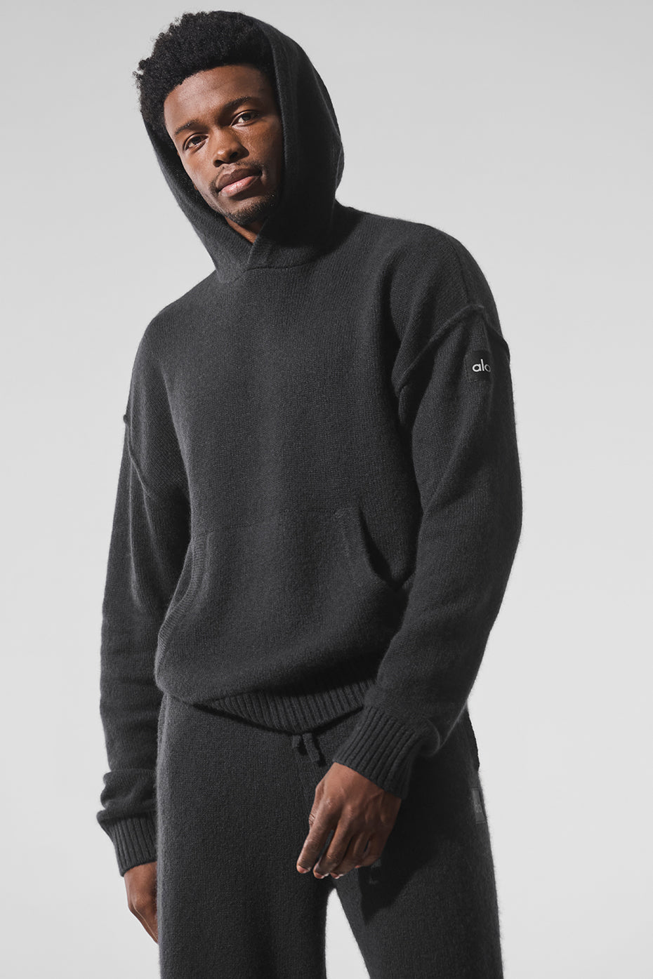 Wool聽Cashmere New Class Hoodie - Black